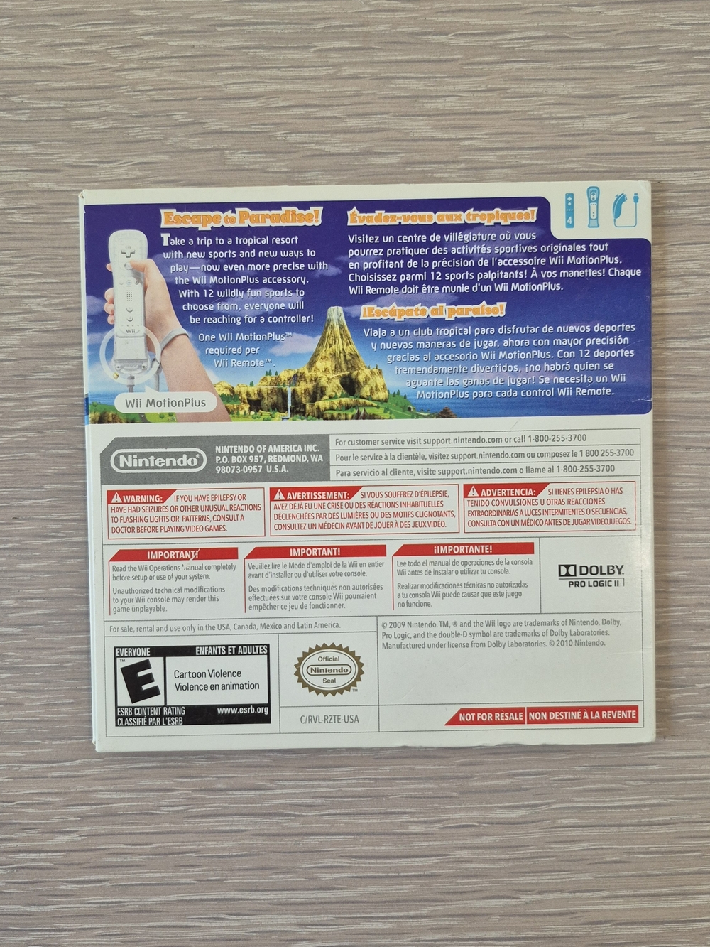 Nintendo Wii Fit Plus & Wii Sports Resort Game Bundle - Picture 5 of 6